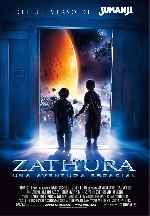 carátula carteles de Zathura - Una Aventura Espacial