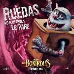 carátula carteles de Los Boxtrolls - V05