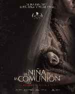 carátula carteles de La Nina De La Comunion - V3