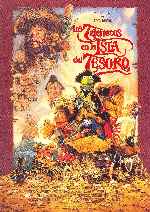 carátula carteles de Los Telenecos En La Isla Del Tesoro