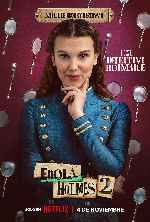 carátula carteles de Enola Holmes 2 - V2