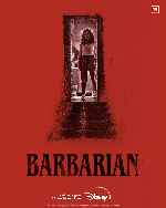 carátula carteles de Barbarian