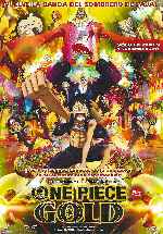 carátula carteles de One Piece Gold