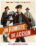 carátula carteles de Un Hombre De Accion