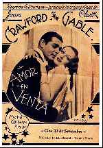 carátula carteles de Amor En Venta