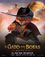 carátula carteles de El Gato Con Botas - El Ultimo Deseo - V3