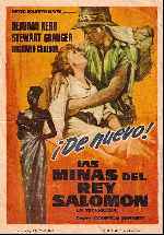 carátula carteles de Las Minas Del Rey Salomon - 1950 - V5