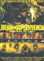 carátula carteles de Juego De Supervivencia