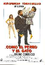 carátula carteles de Como El Perro Y El Gato