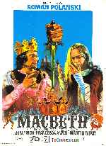 carátula carteles de Macbeth - 1971