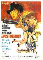 carátula carteles de Pistolero