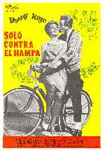 carátula carteles de Solo Contra El Hampa