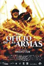 carátula carteles de El Oficio De Las Armas - V2