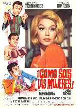 carátula carteles de Como Sois Las Mujeres