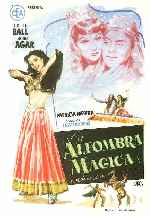 carátula carteles de La Alfombra Magica - 1951