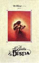 carátula carteles de La Bella Y La Bestia - 1991 - V2