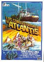 carátula carteles de Los Conquistadores De Atlantis