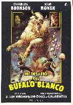 carátula carteles de El Desafio Del Bufalo Blanco
