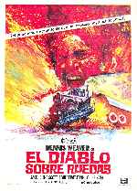 carátula carteles de El Diablo Sobre Ruedas