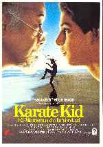 cartula carteles de Karate Kid - 1984