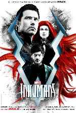 carátula carteles de Inhumans