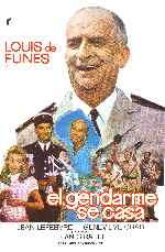 carátula carteles de El Gendarme Se Casa - V2