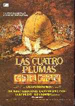 carátula carteles de Las Cuatro Plumas - 1977