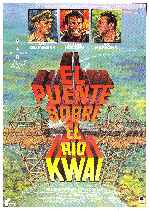 carátula carteles de El Puente Sobre El Rio Kwai - V3