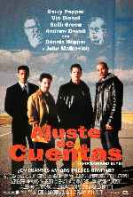 carátula carteles de Ajuste De Cuentas - 2001