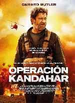 carátula carteles de Operacion Kandahar
