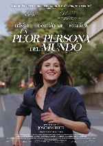 carátula carteles de La Peor Persona Del Mundo- V3