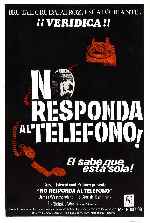 carátula carteles de No Respondas Al Telefono