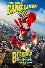 carátula carteles de Bob Esponja - Un Heroe Fuera Del Agua - V12