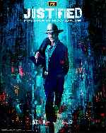 carátula carteles de Justified - Ciudad Salvaje