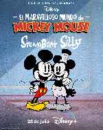 carátula carteles de El Maravilloso Mundo De Mickey Mouse - Steamboat Silly