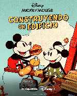 carátula carteles de Mickey Mouse - Construyendo Un Edificio