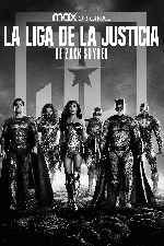 carátula carteles de La Liga De La Justicia De Zack Snyder - V4