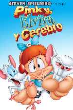 carátula carteles de Pinky Elvira Y Cerebro