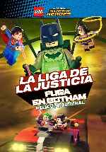 carátula carteles de Lego Dc Super Heroes - La Liga De La Justicia - Fuga En Gotham
