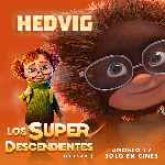 carátula carteles de Los Super Descendientes - V2
