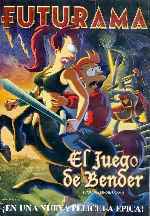 carátula carteles de Futurama - El Juego De Bender