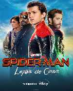 carátula carteles de Spider-man - Lejos De Casa - V12