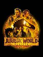 carátula carteles de Jurassic World - Dominio - V6