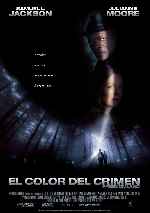carátula carteles de El Color Del Crimen