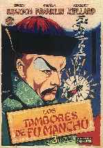 carátula carteles de Los Tambores De Fu Manchu - V2