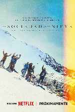 carátula carteles de La Sociedad De La Nieve - 2023 - V2