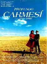 carátula carteles de Profundo Carmesi
