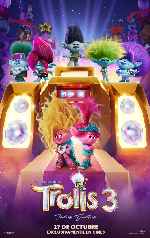 carátula carteles de Trolls 3 - Todos Juntos - V3