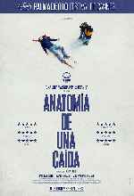 carátula carteles de Anatomia De Una Caida
