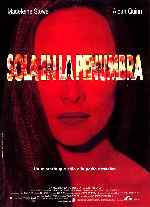 carátula carteles de Sola En La Penumbra